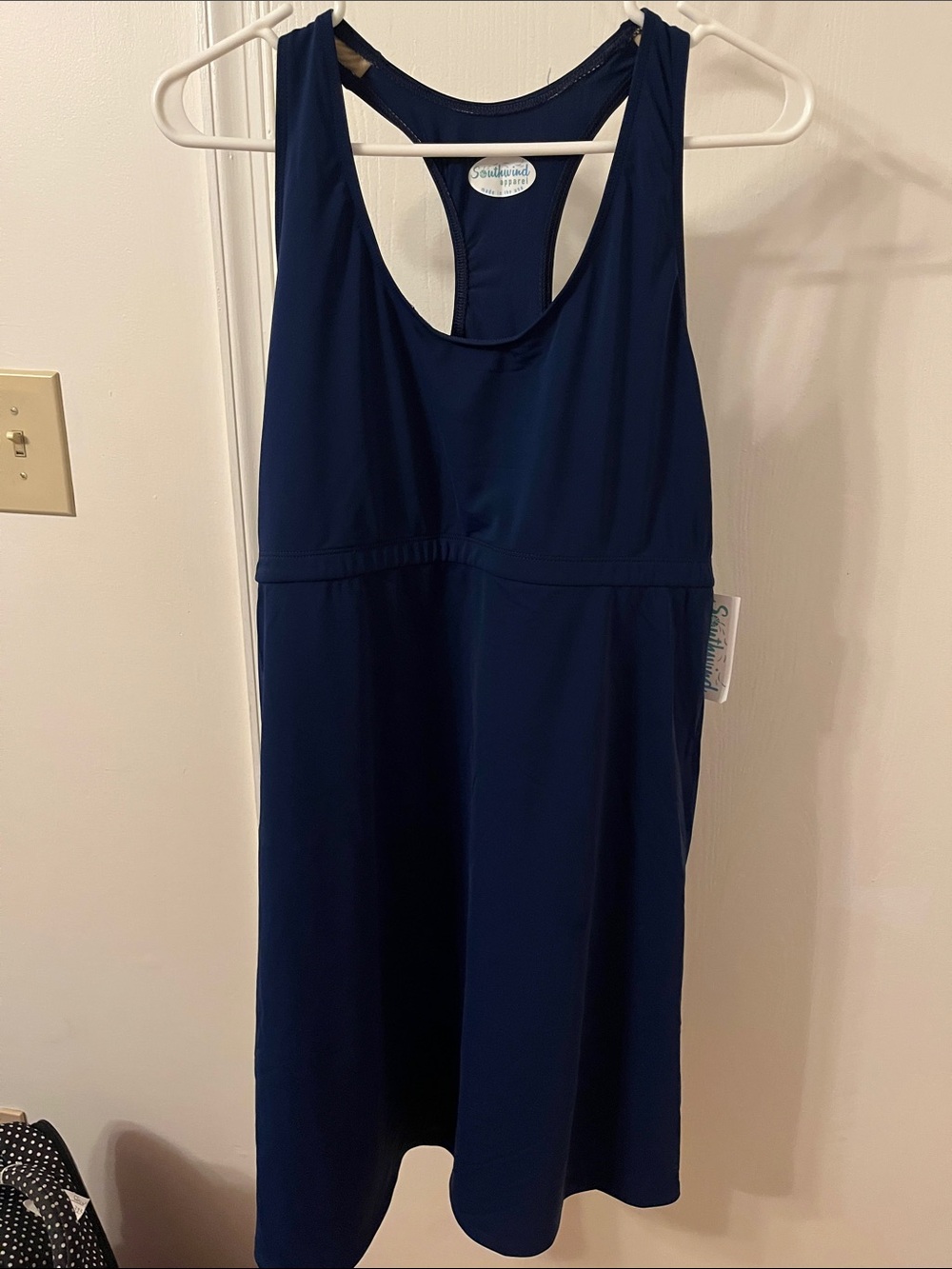 Sea Level Studio Navy Racerback Midi Dress